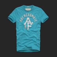 heren abercrombie af korte tees saffier wit Gewoon Kopen 5jb9n615